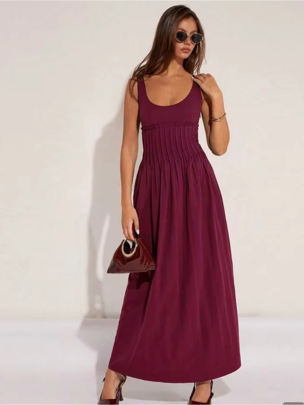 NWT COSMINA Women's extra small Scoop Neck Sleeveless Dress